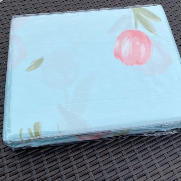 100% Cotton Queen Duvet Cover set 3Pcs Comforter Cover Pillowcases Floral Soft - Picture 3 of 5